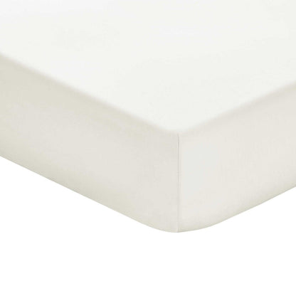 Dunnes Double Bed Brushed Cotton Cream Colour Fitted Sheet