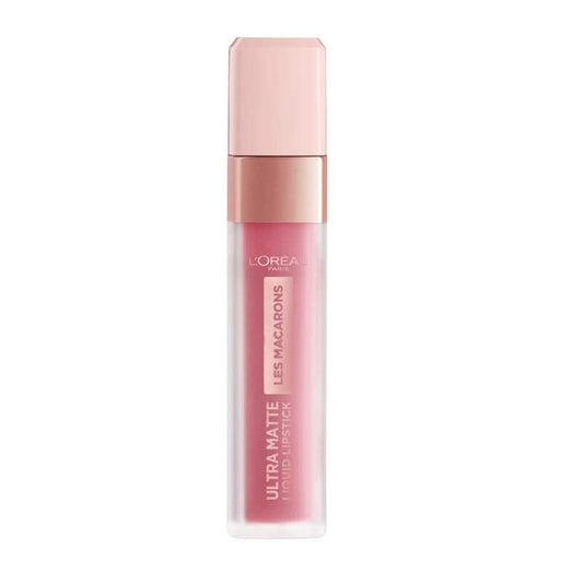 L'Oreal Ultra Matte Liquid Lipstick Les Macarons - 818 Dose of Rose