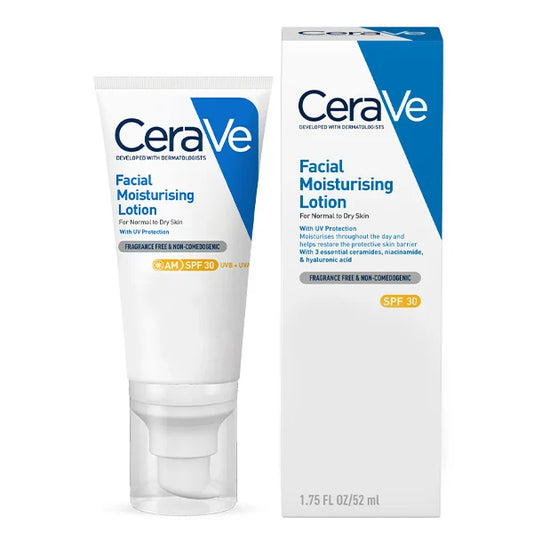 CeraVe AM Facial Moisturising Lotion SPF30 52ml