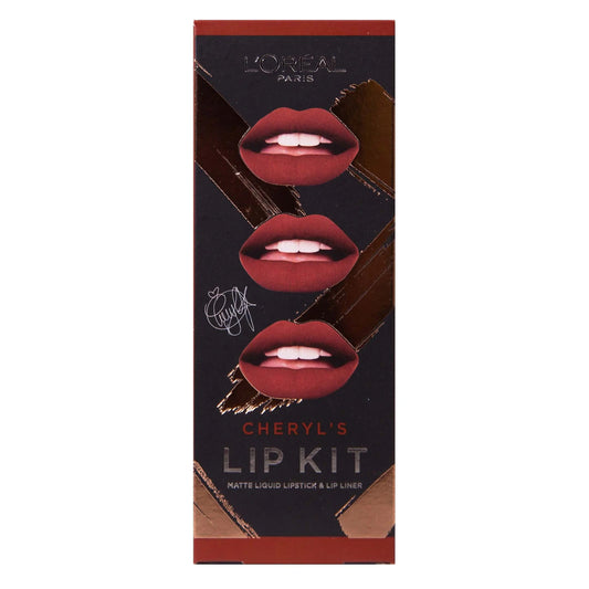 L'Oreal Paris Cheryl's Lip Kit Matte Liquid Lipstick & Lip Liner