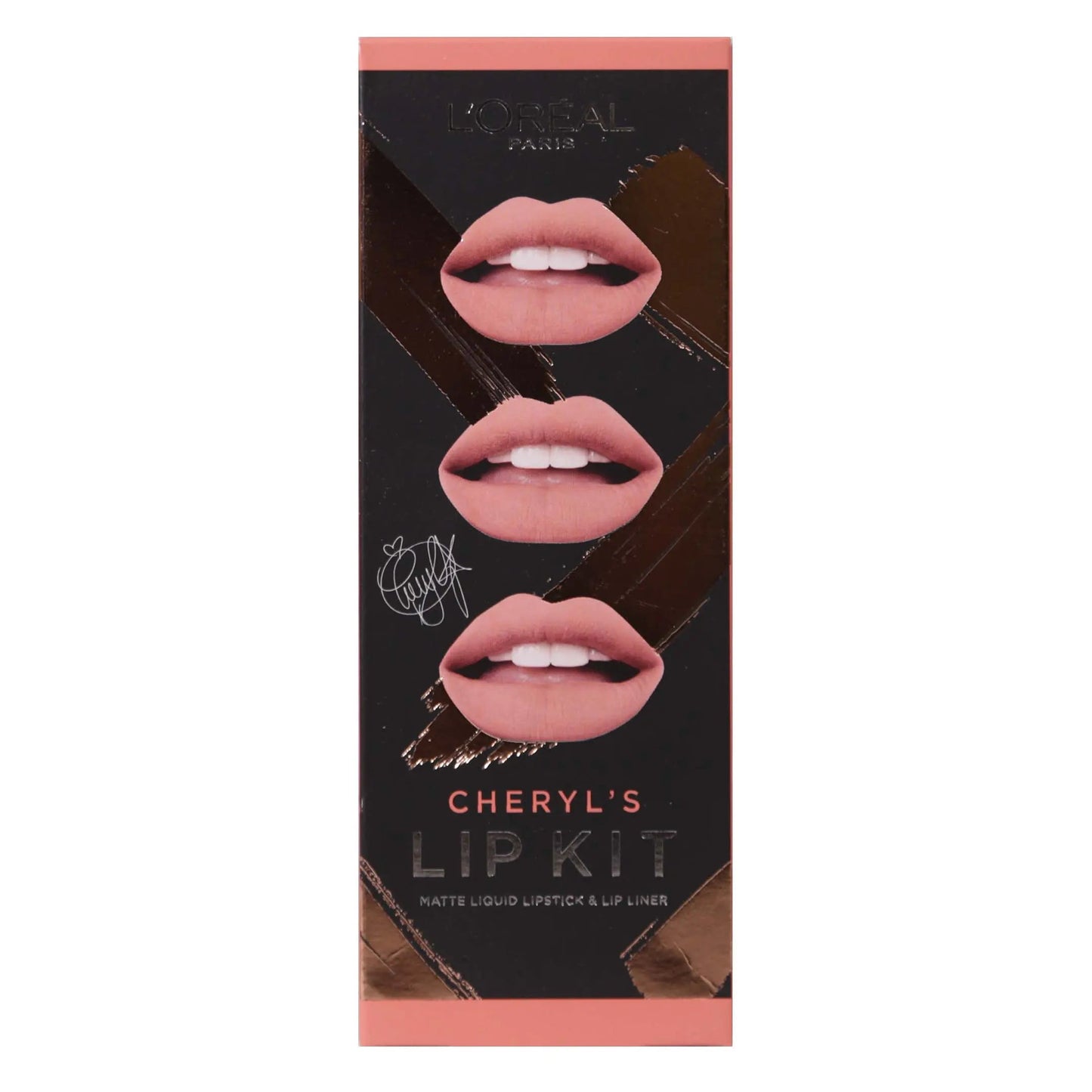 L'Oreal Paris Cheryl's Lip Kit Matte Liquid Lipstick & Lip Liner