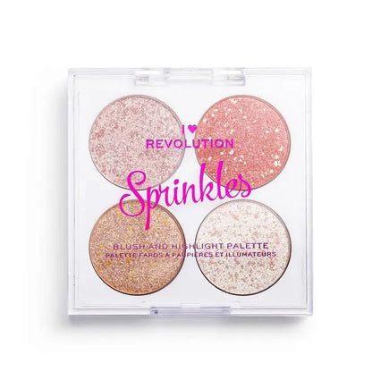 Revolution Blush & Sprinkles Blush & Highlight Palette