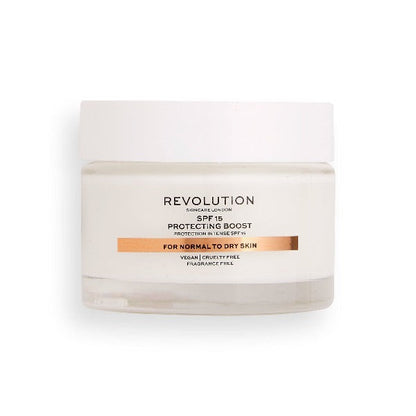 Revolution Skincare SPF 15 Nourishing Moisturiser for Normal to Dry Skin 50ml