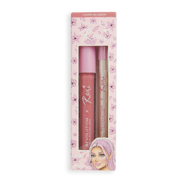 Makeup Revolution X Roxi Cherry Blossom Lip Kit