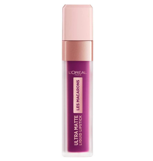 L'Oreal Les Macarons Ultra Matte Liquid Lipstick - 840 Infinite Plum