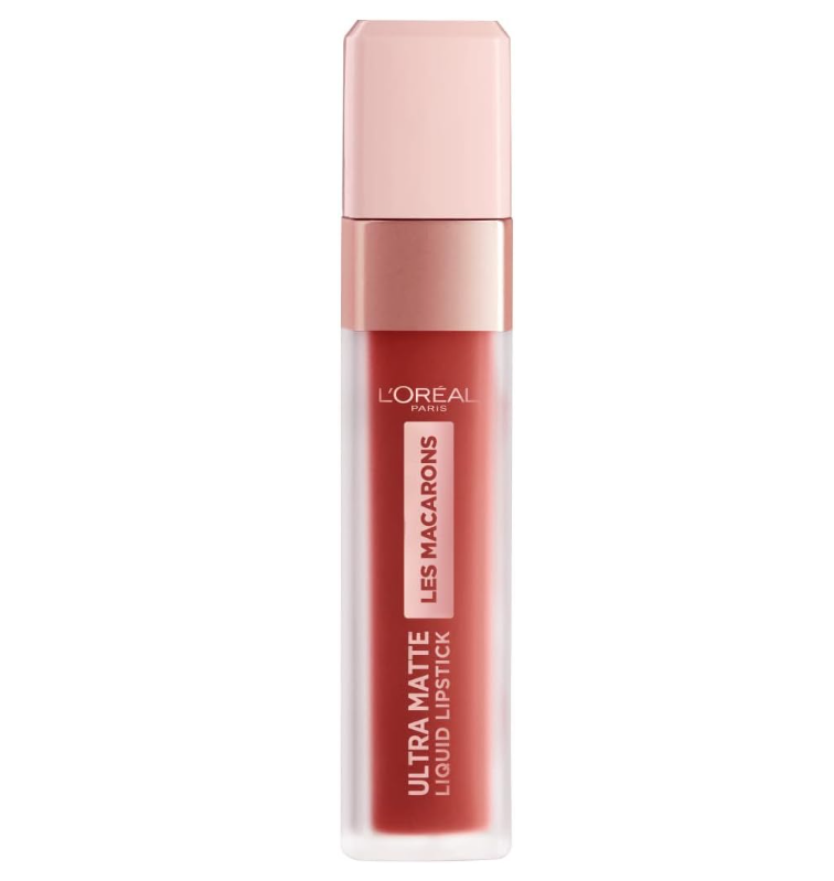 L'Oreal Les Macarons Ultra Matte Liquid Lipstick - 834 Infinite Spice