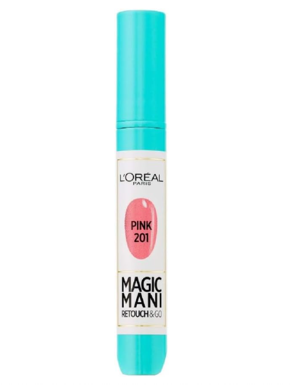 L'Oreal Magic Mani Retouch & Go Nail Polish - 201 Pink