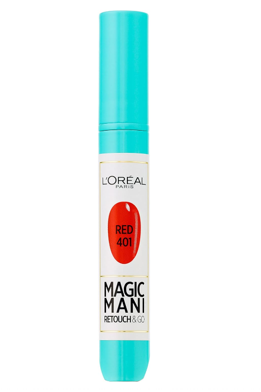 L'Oreal Magic Mani Retouch & Go Nail Polish - 401 Red