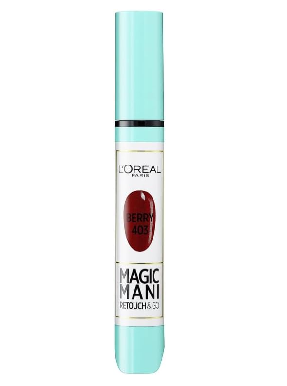 L'Oreal Magic Mani Retouch & Go Nail Polish - 403 Berry