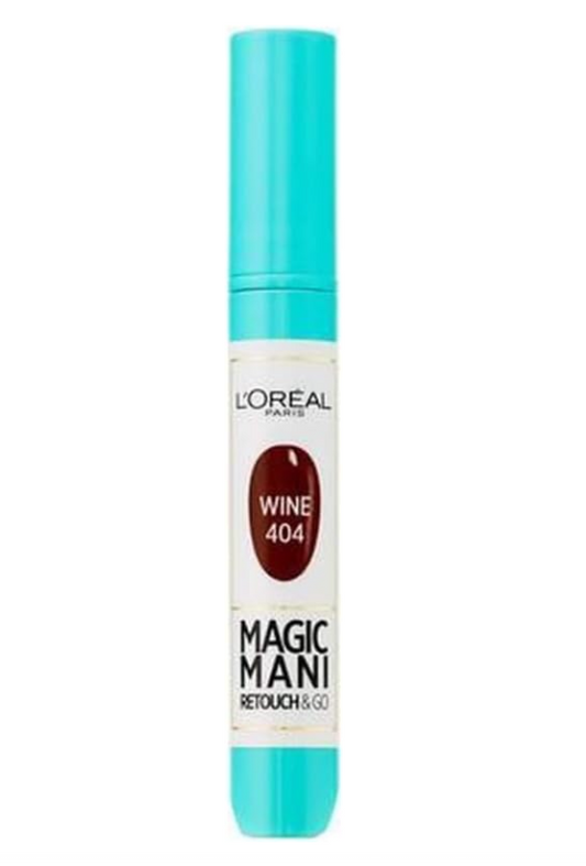 L'Oreal Magic Mani Retouch & Go Nail Polish - 404 Wine