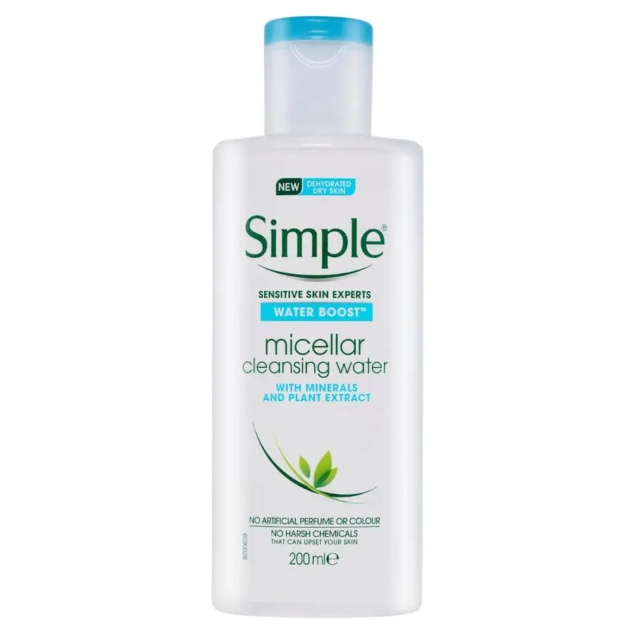 Simple 200ml Micellar Water Cleansing Water Boost