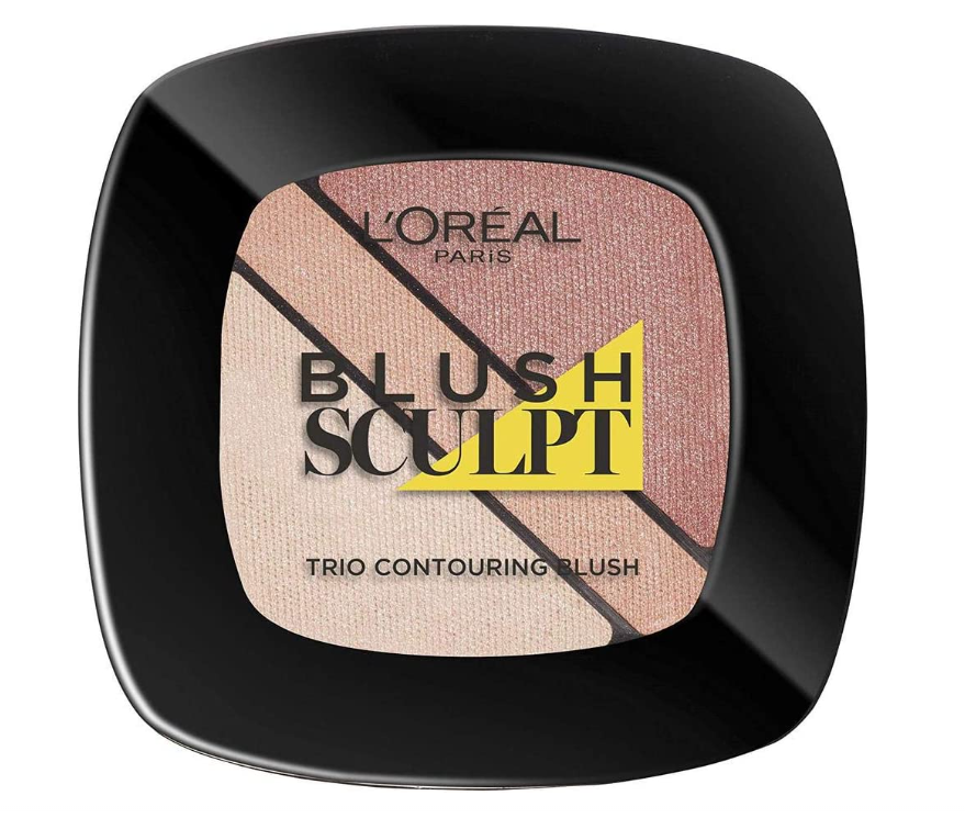 L'Oreal Paris Blush Sculpt Trio Contouring Blush - 102 Nude Beige