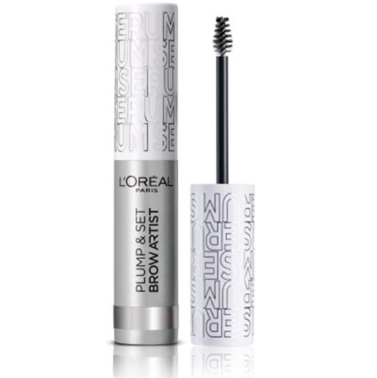 L'Oreal Paris Plump & Set Brow Artist Volumising Brow Gel - 000 Transparent