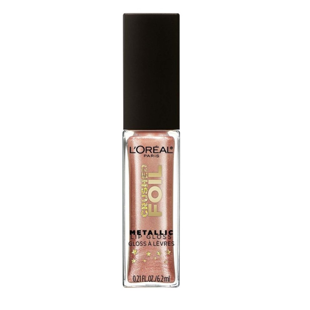 L'Oréal Paris Metallic Lip Gloss Crushed Foil