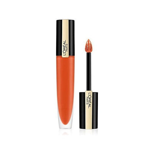 L'Oreal Rouge Signature Matte Lipstick - 112 I Achieve