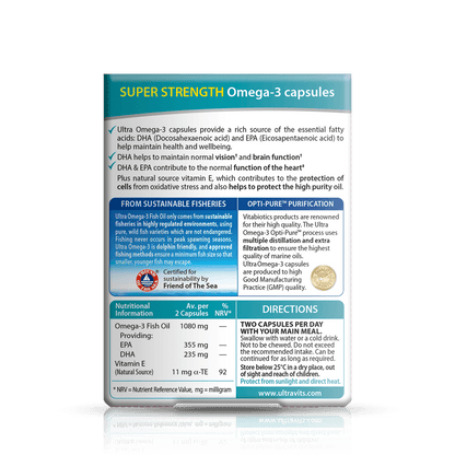 Ultra Omega-3 High Purity Fish Oil